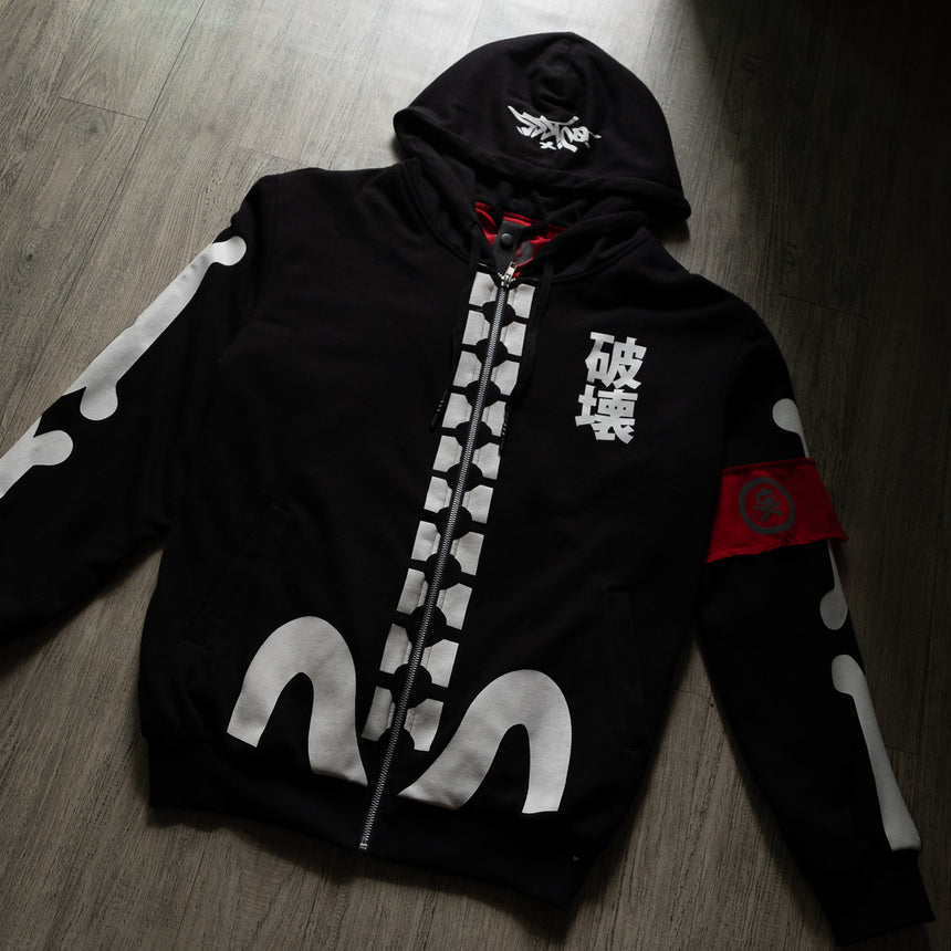 Ghost of Kurosawa “Zip-Up” Hoodie